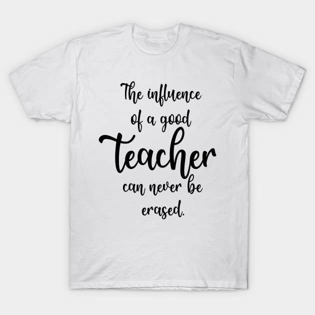 Teacher Gift Back To School T-Shirt by Synithia Vanetta Williams